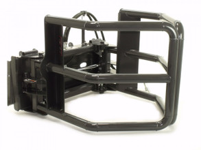 Skid Steer Bale Squeeze Attachment Industrial Series (Round Bale)