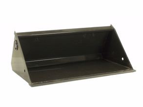 36" Wide Mini Skid Steer Smooth Bucket