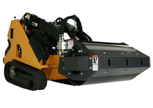 Skid Steer Vibratory Roller Attachment With Smooth Drum 36