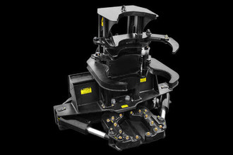 Skid Steer Tree Shear Attachment That Cuts Up To 14" Dia Trees With Fixed and Double Arm Grapples & Accumulator Skid Steer Tree Shear Attachment That Cuts Up To 14" Dia Trees With Fixed and Double Arm Grapples & Accumulator