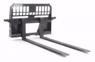 Skid Steer Pallet Fork Frame With 72" Long Tines Class II 5500 lbs (Professional Series)