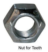 Skid Steer Auger Tooth Replacement 5/8 Nut Skid Steer Auger Tooth Replacement 5/8 Nut