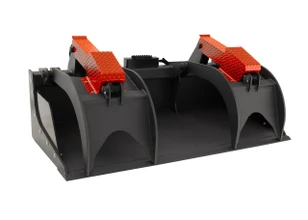 84" Skid Steer Grapple Bucket Attachment (Industrial Series)