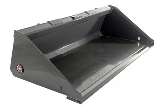 60" Wide Skid Steer Long Bottom Bucket with Smooth Edge