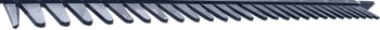 96" Wide Optional Bolt On Finishing Rake Comb Assembly with Hardware 96" Wide Optional Bolt On Finishing Rake Comb Assembly with Hardware