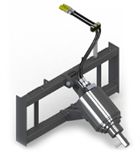 Skid Steer Auger Attachment 2" Hex Drive Model SE3K2 Series 2 Speed Electrical Shift Skid Steer Auger Attachment 2" Hex Drive Model SE3K2 Series 2 Speed Electrical Shift
