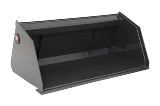 48" Wide Mini Skid Steer Snow & Litter Bucket