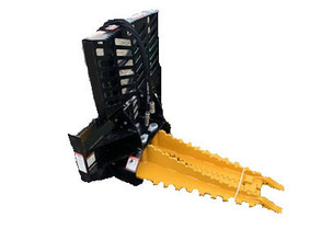 Skid Steer Tree & Post Puller Attachment With Outside Teeth (Industrial Series) Skid Steer Tree & Post Puller Attachment With Outside Teeth (Industrial Series)