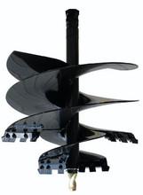36" Dia x 3' Long HTF Bit for Tree Planting Auger Bit | 2" Hex Collar