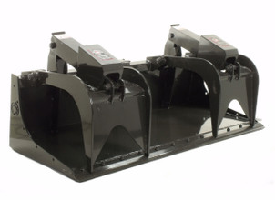 78" Wide Grapple Bucket Attachment With Bolt on Edge (Professional Series) 78" Wide Grapple Bucket Attachment With Bolt on Edge (Professional Series)