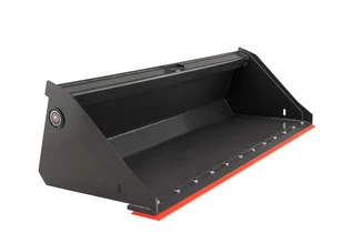 66" Wide Skid Steer Low Profile Bucket With Bolt on Edge