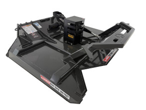 84" Wide Skid Steer Brush Cutter Attachment (Hoplite Series) Piston Pump Flow 17-27 gpm (Case Drain)