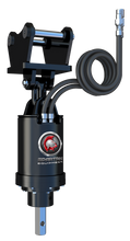 Mini Excavator Auger Drive Attachment 18,000-24,000 Class 2" Hex Shaft (10-42 gpm)