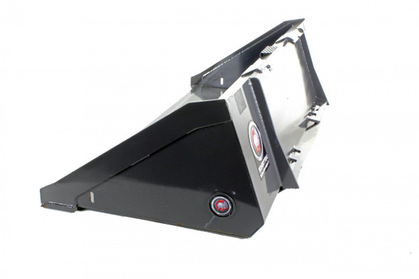 66" Wide Skid Steer Long Bottom Bucket with Smooth Edge