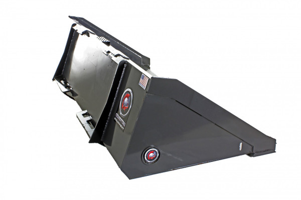 66" Wide Skid Steer Long Bottom Bucket with Smooth Edge