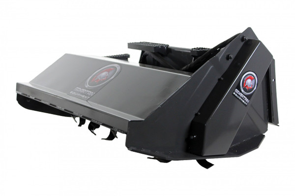 52" Wide Skid Steer Tiller Attachment With 6" Deep Tines (14-17 gpm)