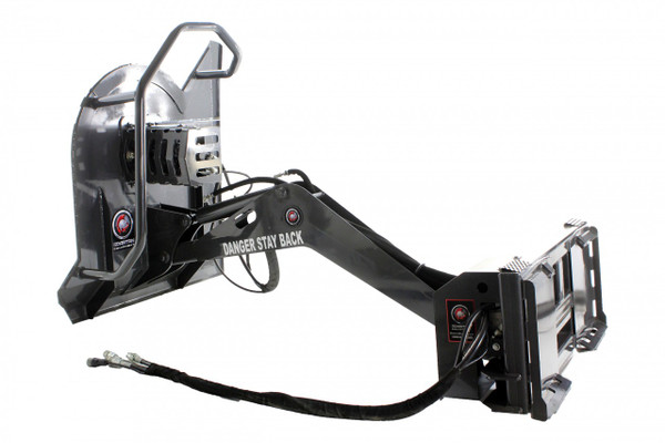 Skid Steer Articulating Brush Cutter Attachment 17-30 gpm (Requires Drain Line)