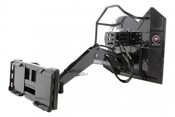 Skid Steer Articulating Brush Cutter Attachment 17-30 gpm (Requires Drain Line)