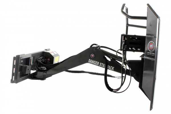 Skid Steer Articulating Brush Cutter Attachment 17-30 gpm (Requires Drain Line)