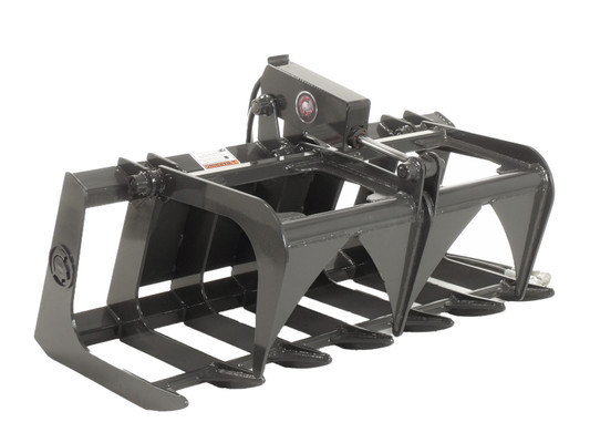 44" Wide Mini Skid Steer Root Grapple Attachment