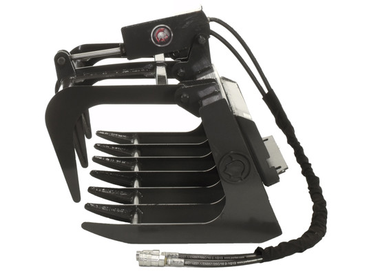 44" Wide Mini Skid Steer Root Grapple Attachment