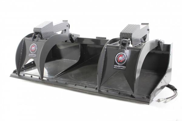 78" Skid Steer Grapple Bucket Attachment (Industrial Series)