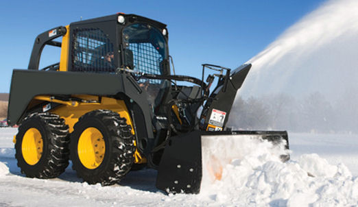 84" Wide Skid Steer Snow Blower 15-27 gpm