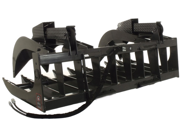 66" Wide Skid Steer Root Grapple Attachment (Industrial Series) 66" Wide Skid Steer Root Grapple Attachment (Industrial Series)