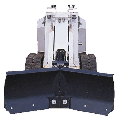 60" Wide Mini Skid Steer Snow/Dozer V Blade Manual Angle Mini Universal Mount 60" Wide Mini Skid Steer Snow/Dozer V Blade Manual Angle Mini Universal Mount