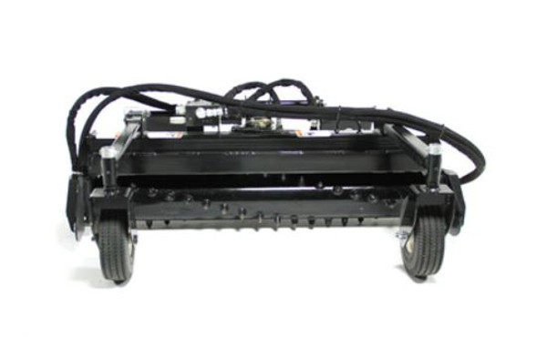48" Wide Mini Skid Steer Soil Conditioner (Manual Angle) 48" Wide Mini Skid Steer Soil Conditioner (Manual Angle)