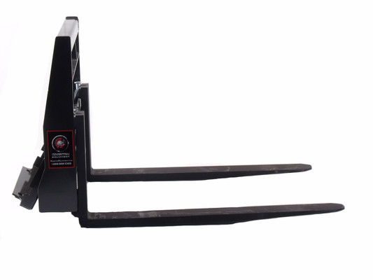 36" Mini Skid Steer Pallet Forks for Toro | Boxer | Ditch Witch | Vermeer | Kubota Mount 