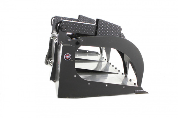 72" Skid Steer Grapple Bucket Attachment (Industrial Series)