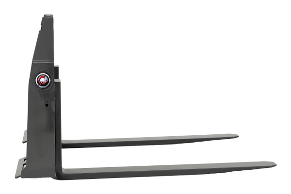 Skid Steer Pallet Fork Frame Walk Through With 48" Long Tines Class II 4000 lbs (Professional Series)