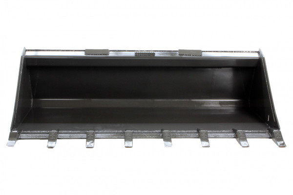 78" Wide Skid Steer Track Duty Bucket With Teeth