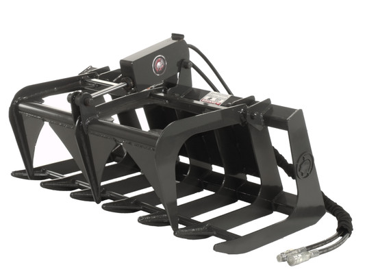 36" Wide Mini Skid Steer Root Grapple Attachment