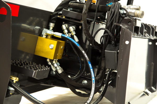 72" Wide Skid Steer Snow Blower High Flow 35-45 gpm