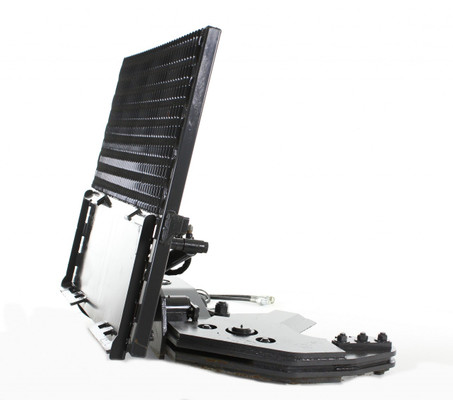 Skid Steer Tree Shear Attachment That Cuts Up To 12" Dia Trees With Hydraulic Rotation