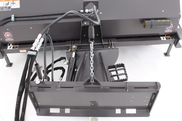 96" Wide Skid Steer Hydraulic Angle Broom (Industrial Series)