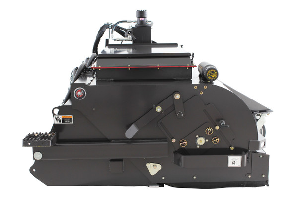 72" Wide Skid Steer Boxbroom Sweeper Attachment SEVS Series Poly|Wire Brush 15-25 gpm