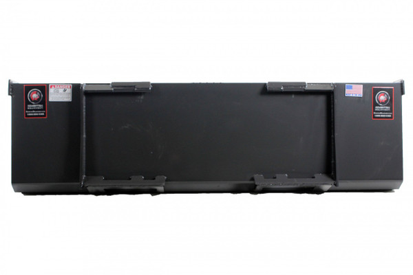78" Wide Skid Steer Low Profile Bucket with Teeth