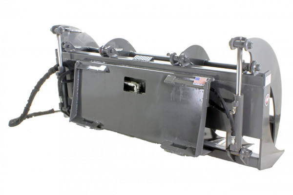 66" Wide Skid Steer Grapple Rake Attachment Professional Series