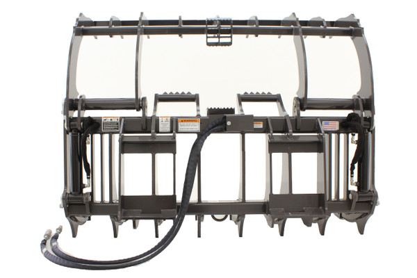84" Wide Skid Steer Grapple Rake Attachment Ultra Industrial Series