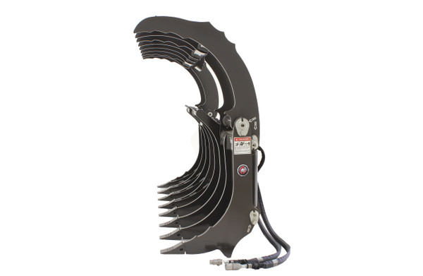 84" Wide Skid Steer Grapple Rake Attachment Ultra Industrial Series