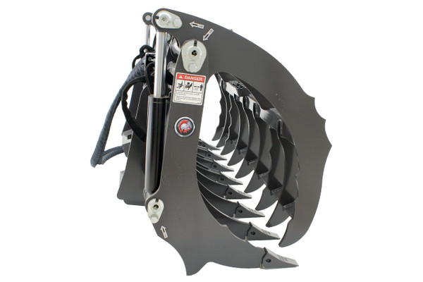 84" Wide Skid Steer Grapple Rake Attachment Ultra Industrial Series