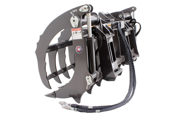 84" Wide Skid Steer Grapple Rake Attachment Ultra Industrial Series