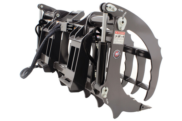 84" Wide Skid Steer Grapple Rake Attachment Ultra Industrial Series