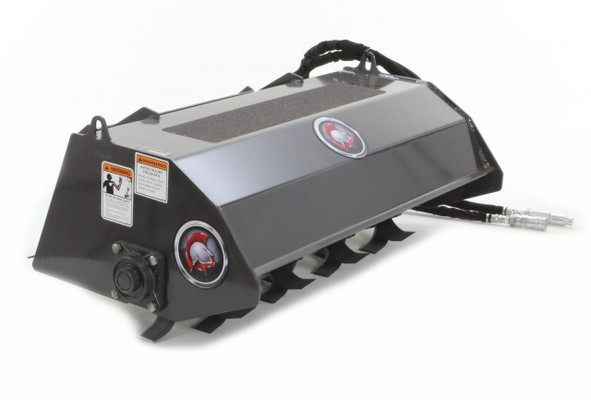 40" Wide Mini Skid Steer Tiller Attachment 