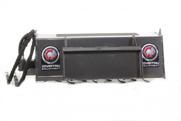 40" Wide Mini Skid Steer Tiller Attachment 