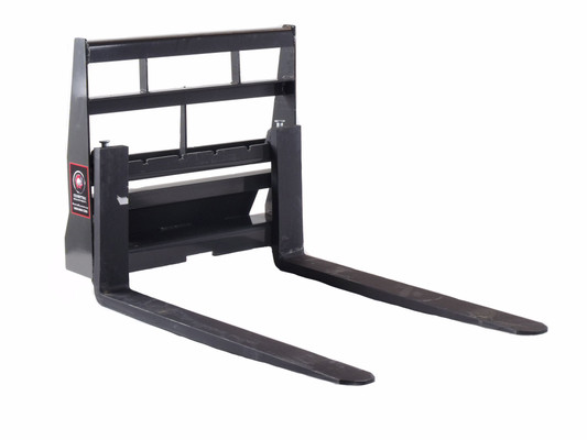 42" Mini Skid Steer Pallet Forks for Toro | Boxer | Ditch Witch | Vermeer | Kubota Mount 