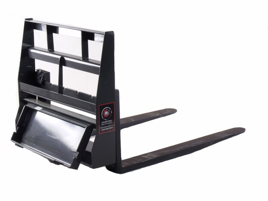 42" Mini Skid Steer Pallet Forks for Toro | Boxer | Ditch Witch | Vermeer | Kubota Mount 